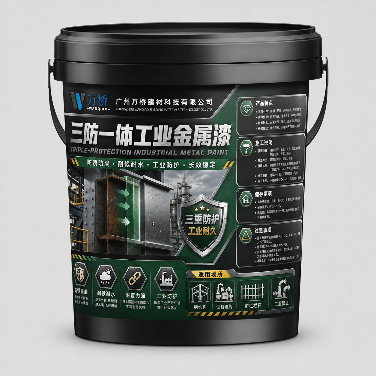 Steel Structure Metal Coating